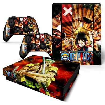 Autocollant Stickers de Protection pour Console et Manette Microsoft Xbox X - One Piece (TN-XBONEX-0445) - Publicité Autocollant Stickers de Protection pour Console et Manette Microsoft Xbox X - One Piece (TN-XBONEX-0445) - Publicité