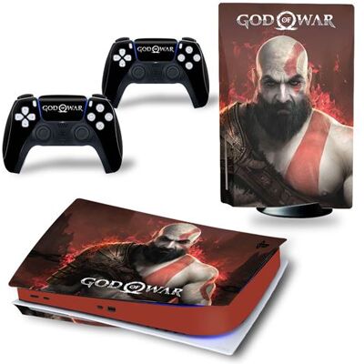 Autocollant Sticker pour Sony PS5 Édition numérique, God of War-1269 - Publicité Autocollant Sticker pour Sony PS5 Édition numérique, God of War-1269 - Publicité