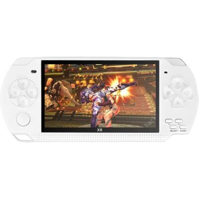 Console de jeux,ELVANZA,console portable,console rétro,écran HD de 4,3 pouces préservant la vue,mémoire de 8 Go,batterie longue durée de 1 500 mAh,couleur blanche - Publicité Console de jeux,ELVANZA,console portable,console rétro,écran HD de 4,3 pouces préservant la vue,mémoire de 8 Go,batterie longue durée de 1 500 mAh,couleur blanche - Publicité