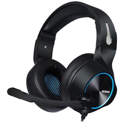 NUBWO N11 PS4 Casque PC Casque de Jeu Bass Casque avec Microphone pour Ordinateur Téléphone Mobile Nouveau Xbox One / Ordinateur Portable Bleu Bleu - Publicité NUBWO N11 PS4 Casque PC Casque de Jeu Bass Casque avec Microphone pour Ordinateur Téléphone Mobile Nouveau Xbox One / Ordinateur Portable Bleu Bleu - Publicité