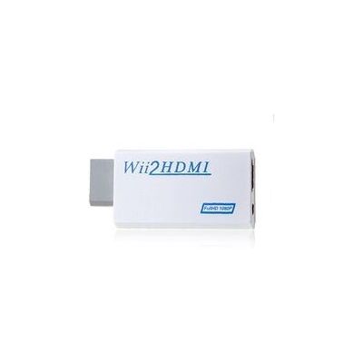Adaptateur convertisseur plug and play wii vers hdmi 1080p wii 2 hdmi 3. 5mm boîte audio wii-link pour nintendo wii - Publicité Adaptateur convertisseur plug and play wii vers hdmi 1080p wii 2 hdmi 3. 5mm boîte audio wii-link pour nintendo wii - Publicité
