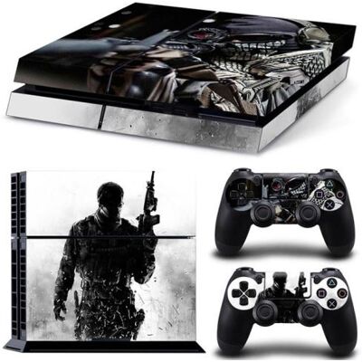 Autocollant Stickers Skin de Protection pour Console et Manette Sony Playstation PS4 - Call of Duty #10 - Publicité Autocollant Stickers Skin de Protection pour Console et Manette Sony Playstation PS4 - Call of Duty #10 - Publicité