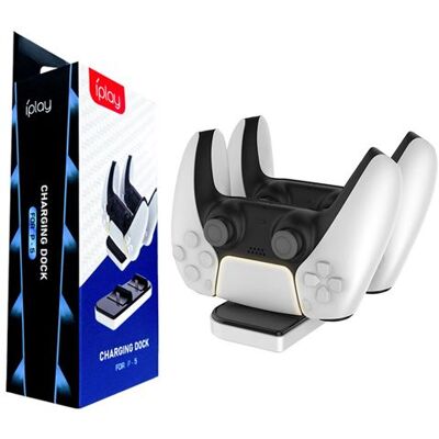 Double chargeur DEF MK135 PlayStation 5 pour manette de jeu - Publicité Double chargeur DEF MK135 PlayStation 5 pour manette de jeu - Publicité
