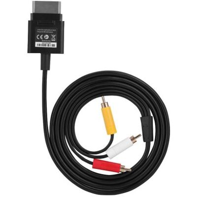 Câble vidéo audio RCA AV, 1.8m / 6ft TV Cord Cordon Câble Câble Signal pour xbox 360 Slim - Publicité Câble vidéo audio RCA AV, 1.8m / 6ft TV Cord Cordon Câble Câble Signal pour xbox 360 Slim - Publicité