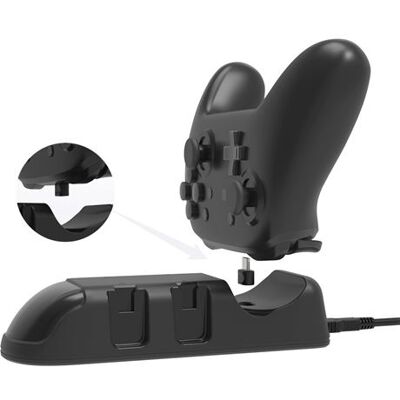 FOXDOCK – Station de Charge pour Nintendo Switch – 5 emplacements – Charge 4 Joy-Con + 1 Pro Controller – Indicateurs LED - Publicité FOXDOCK – Station de Charge pour Nintendo Switch – 5 emplacements – Charge 4 Joy-Con + 1 Pro Controller – Indicateurs LED - Publicité