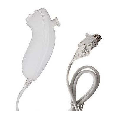 Manette Nunchuk pour Nintendo Wii U Suvom Blanc BLANC - Publicité Manette Nunchuk pour Nintendo Wii U Suvom Blanc BLANC - Publicité