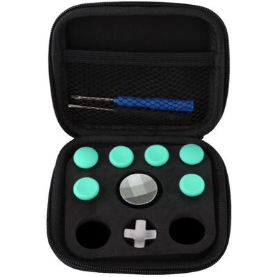 14pcs / boutons de la poignée de jeu remplacent la clé de contrôleur de kit pour XBOX one elite / ps4 / switch (vert) - Publicité 14pcs / boutons de la poignée de jeu remplacent la clé de contrôleur de kit pour XBOX one elite / ps4 / switch (vert) - Publicité