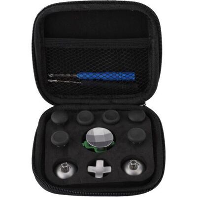 13PCS / Set Poignée Boutons Remplacer Kit Clé De Contrôleur Pour XBOX ONE ELITE / PS4 / Commutateur (Noir) Noir - Publicité 13PCS / Set Poignée Boutons Remplacer Kit Clé De Contrôleur Pour XBOX ONE ELITE / PS4 / Commutateur (Noir) Noir - Publicité