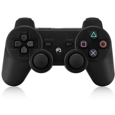 Manette PS3 sans fil Dualshock 3 jeux Distance Bluetooth Contrôle Durable Gamepad Game Noir Noir - Publicité Manette PS3 sans fil Dualshock 3 jeux Distance Bluetooth Contrôle Durable Gamepad Game Noir Noir - Publicité