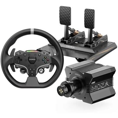 Moza Racing R12 V2 Bundle – Base Direct Drive 12Nm + volant ESX + pédales CRP2 – Xbox & PC - Publicité Moza Racing R12 V2 Bundle – Base Direct Drive 12Nm + volant ESX + pédales CRP2 – Xbox & PC - Publicité