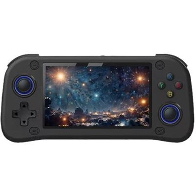Console de jeu SZSMART G28 4,3 pouces HD + 128 Go, 30 000 jeux + manette HDMI - Noir - Publicité Console de jeu SZSMART G28 4,3 pouces HD + 128 Go, 30 000 jeux + manette HDMI - Noir - Publicité