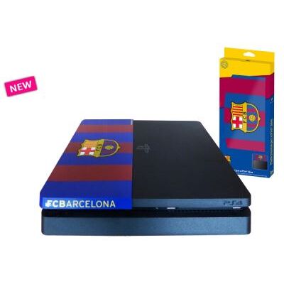 Subsonic - façade (coque de personnalisation) pour ps4 slim - faceplate de customisation pour playstation 4 slim - licence officielle fcb fc barcelone Bleu - Publicité Subsonic - façade (coque de personnalisation) pour ps4 slim - faceplate de customisation pour playstation 4 slim - licence officielle fcb fc barcelone Bleu - Publicité