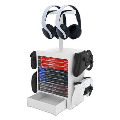 Support de rangement ALIBIZ pour organiseur pour PS5 / ps4 / Nintendo Switch / XBOX / casques et cartes de jeu - Publicité Support de rangement ALIBIZ pour organiseur pour PS5 / ps4 / Nintendo Switch / XBOX / casques et cartes de jeu - Publicité