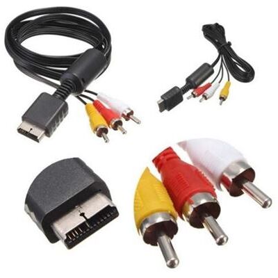 Câble Audio vidéo AV RCA TV Pour Sony Playstation 1 2 3 PS1 PS2 PS3 et Slim - Straße Game ® - Publicité Câble Audio vidéo AV RCA TV Pour Sony Playstation 1 2 3 PS1 PS2 PS3 et Slim - Straße Game ® - Publicité