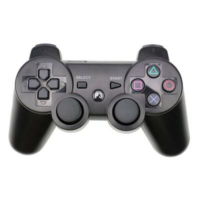 Manette pour PS3 Sans Fil Bluetooth Double Shock Noir Playstation 3 - Publicité Manette pour PS3 Sans Fil Bluetooth Double Shock Noir Playstation 3 - Publicité
