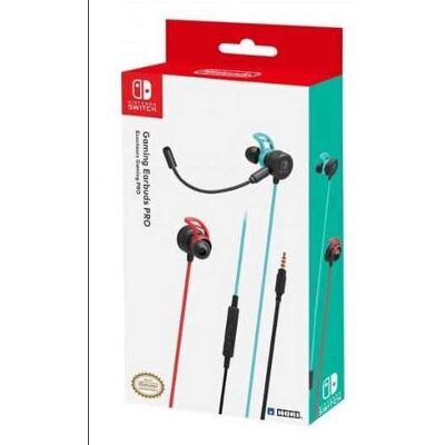 HORI UK LTD Ecouteurs Gaming avec fil Hori Neon Bleu et Rouge pour Nintendo Switch Rouge - Publicité HORI UK LTD Ecouteurs Gaming avec fil Hori Neon Bleu et Rouge pour Nintendo Switch Rouge - Publicité