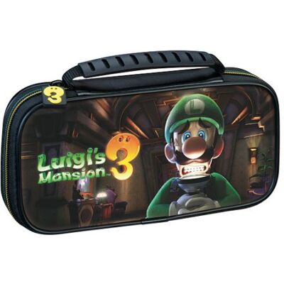 NACON Pochette de transport Deluxe BigBen Luigi's Mansion 3 Noir pour Nintendo Switch Lite NOIR - Publicité NACON Pochette de transport Deluxe BigBen Luigi's Mansion 3 Noir pour Nintendo Switch Lite NOIR - Publicité
