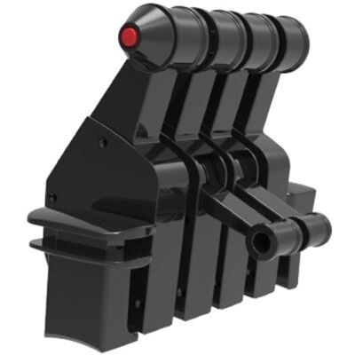 Pack Joystick Lexip Honeycomb Aeronautical Gaz Noir pour Airbus A319 A380 Noir - Publicité Pack Joystick Lexip Honeycomb Aeronautical Gaz Noir pour Airbus A319 A380 Noir - Publicité