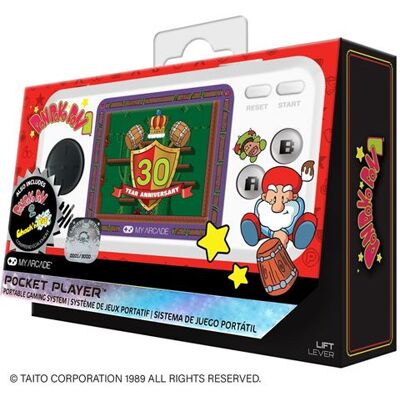 Console rétrogaming 3 Jeux en 1 Just For Games Pocket Player Don Doko Don Gris, Noir, Rouge, Vert, Marron, Jaune, Beige - Publicité Console rétrogaming 3 Jeux en 1 Just For Games Pocket Player Don Doko Don Gris, Noir, Rouge, Vert, Marron, Jaune, Beige - Publicité