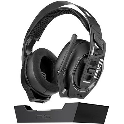 NACON Casque gaming sans fil double connectivité et base de charge Plantronics RIG 900 Max HS Noir pour PS5 Nintendo Switch et PC Noir - Publicité NACON Casque gaming sans fil double connectivité et base de charge Plantronics RIG 900 Max HS Noir pour PS5 Nintendo Switch et PC Noir - Publicité