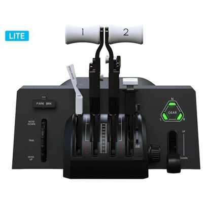 Joystick Lexip Quadrant d’accelerateur Bravo Lite Noir Noir - Publicité Joystick Lexip Quadrant d’accelerateur Bravo Lite Noir Noir - Publicité