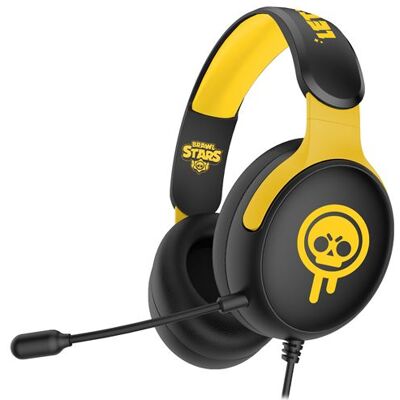 Casque pour console sans fil Subsonic Brawl Stars Drippy Skull Noir et Jaune Noir et Jaune - Publicité Casque pour console sans fil Subsonic Brawl Stars Drippy Skull Noir et Jaune Noir et Jaune - Publicité