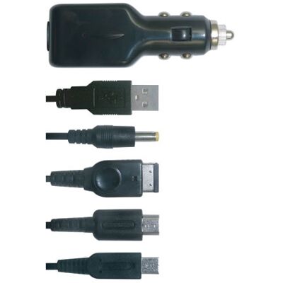 DEA (Digital Electonique Accessoires) Multi chargeur allume cigare DEA pour PSP Slim, PSP 3000, DS Lite, DSi et GBA - Publicité DEA (Digital Electonique Accessoires) Multi chargeur allume cigare DEA pour PSP Slim, PSP 3000, DS Lite, DSi et GBA - Publicité