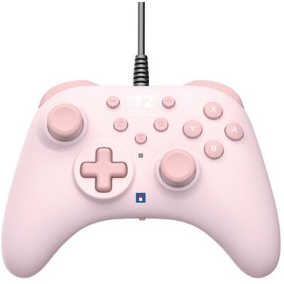Manette filaire Hori Horipad Turbo Rose pour Nintendo Switch 2 Rose - Publicité Manette filaire Hori Horipad Turbo Rose pour Nintendo Switch 2 Rose - Publicité
