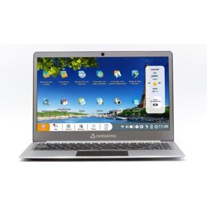 PC Ultra portable Ordissimo sénior Agathe 3 14" Intel Celeron 4 Go RAM 64 Go eMMC Gris Gris - Publicité