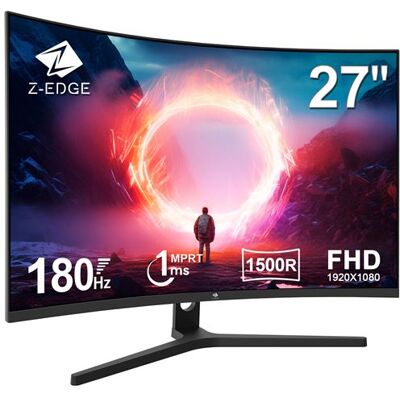 Ecran Pc Gamer Z-EDGE UG27F Incurvé 27" 165 Hz, 1ms, FreeSync, FHD(1920x1080), 16:9, 1500R VA Black - Publicité Ecran Pc Gamer Z-EDGE UG27F Incurvé 27" 165 Hz, 1ms, FreeSync, FHD(1920x1080), 16:9, 1500R VA Black - Publicité