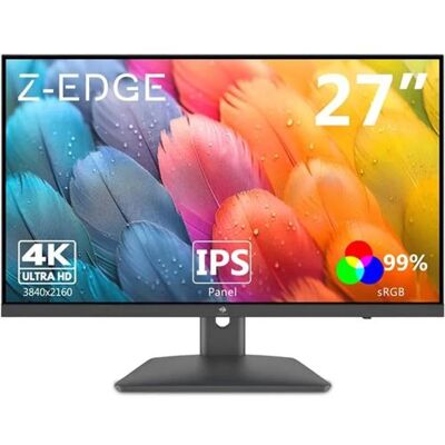 Ecran Pc Gamer Z-EDGE U27P4K 27" IPS 4K UHD (3840x2160), FreeSync, 75Hz, 2*HDMI2.0 & 2*DP1.4 noir - Publicité Ecran Pc Gamer Z-EDGE U27P4K 27" IPS 4K UHD (3840x2160), FreeSync, 75Hz, 2*HDMI2.0 & 2*DP1.4 noir - Publicité