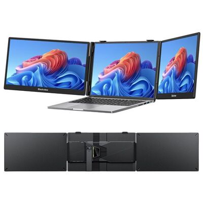 BLACKVIEW DCM5 Moniteur portable 14 pouces IPS FHD 1080P Double écran professionnel USB-C Noir - Publicité BLACKVIEW DCM5 Moniteur portable 14 pouces IPS FHD 1080P Double écran professionnel USB-C Noir - Publicité