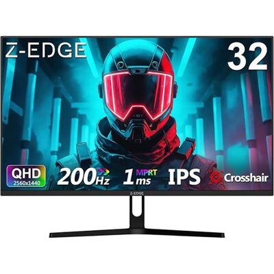 Ecran PC Gamer Z-EDGE UG32 32" 200Hz QHD noir - Publicité Ecran PC Gamer Z-EDGE UG32 32" 200Hz QHD noir - Publicité