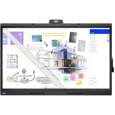 NEC MultiSync WD551 - Classe de diagonale 55" écran LCD rétro-éclairé par LED - signalisation numérique - avec écran tactile, caméra 3 840 p et microphones - 4K UHD (2160p) 3840 x 2160 - Direct LED - Publicité NEC MultiSync WD551 - Classe de diagonale 55" écran LCD rétro-éclairé par LED - signalisation numérique - avec écran tactile, caméra 3 840 p et microphones - 4K UHD (2160p) 3840 x 2160 - Direct LED - Publicité