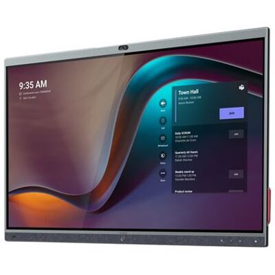 Yealink MeetingBoard 75 Pro - Classe de diagonale 75" écran LCD rétro-éclairé par LED - interactive - avec tableau blanc interactif intégré, écran tactile (multi-touch), caméra 4K et réseau de 16 microphones - Android - 4K UHD (2160p) 3840 x 2160 Blanc - Publicité Yealink MeetingBoard 75 Pro - Classe de diagonale 75" écran LCD rétro-éclairé par LED - interactive - avec tableau blanc interactif intégré, écran tactile (multi-touch), caméra 4K et réseau de 16 microphones - Android - 4K UHD (2160p) 3840 x 2160 Blanc - Publicité