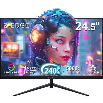 Ecran Pc Gamer Z-EDGE UG25I 25" FHD 240Hz, 1ms, FreeSync, 350cd/m², HDMI2.0 & DP1.4 - Publicité Ecran Pc Gamer Z-EDGE UG25I 25" FHD 240Hz, 1ms, FreeSync, 350cd/m², HDMI2.0 & DP1.4 - Publicité