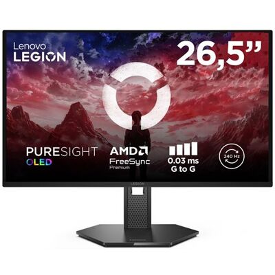 Ecran PC Gaming Lenovo Legion 27Q-10 OLED 27" 240 Hz QHD Noir - Publicité Ecran PC Gaming Lenovo Legion 27Q-10 OLED 27" 240 Hz QHD Noir - Publicité