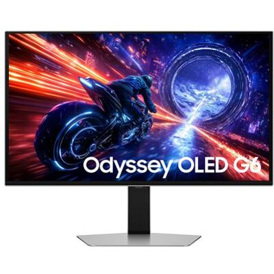 Ecran PC Gaming Samsung Odyssey G6 LS27FG602SUXEN 27" 500 Hz QHD Argent Argent - Publicité Ecran PC Gaming Samsung Odyssey G6 LS27FG602SUXEN 27" 500 Hz QHD Argent Argent - Publicité