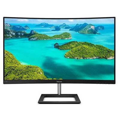Philips E-line 272E1CA - Écran LED - incurvé - 27" - 1920 x 1080 Full HD (1080p) @ 75 Hz - VA - 250 cd/m² - 3000:1 - 4 ms - HDMI, VGA, DisplayPort - haut-parleurs - noir texturé Noir texturé - Publicité Philips E-line 272E1CA - Écran LED - incurvé - 27" - 1920 x 1080 Full HD (1080p) @ 75 Hz - VA - 250 cd/m² - 3000:1 - 4 ms - HDMI, VGA, DisplayPort - haut-parleurs - noir texturé Noir texturé - Publicité