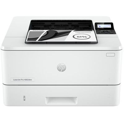 HP LaserJet Pro 4002dne - Imprimante - Noir et blanc - Recto-verso - laser - A4/Legal - 4 800 x 600 dpi - jusqu'à 40 ppm - capacité : 350 feuilles - USB 2.0, Gigabit LAN - avec HP+ - Publicité HP LaserJet Pro 4002dne - Imprimante - Noir et blanc - Recto-verso - laser - A4/Legal - 4 800 x 600 dpi - jusqu'à 40 ppm - capacité : 350 feuilles - USB 2.0, Gigabit LAN - avec HP+ - Publicité
