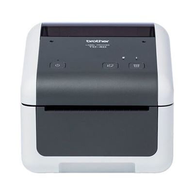 Brother TD-4215D - Imprimante d'étiquettes - thermique direct - Rouleau (11,8 cm) - 203 dpi - jusqu'à 127 mm/sec - USB-C, LAN, série - Publicité Brother TD-4215D - Imprimante d'étiquettes - thermique direct - Rouleau (11,8 cm) - 203 dpi - jusqu'à 127 mm/sec - USB-C, LAN, série - Publicité