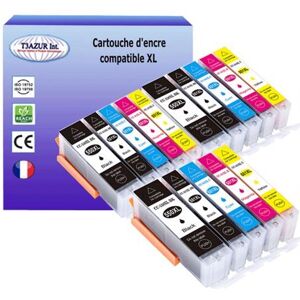 15 Cartouches compatibles avec Canon PGI-550, CLI-551 XL pour Canon Pixma MG7150, MG7500, MG7550, MX720, MX725, MX920, MX925 Noire + Couleur - Publicité 15 Cartouches compatibles avec Canon PGI-550, CLI-551 XL pour Canon Pixma MG7150, MG7500, MG7550, MX720, MX725, MX920, MX925 Noire + Couleur - Publicité