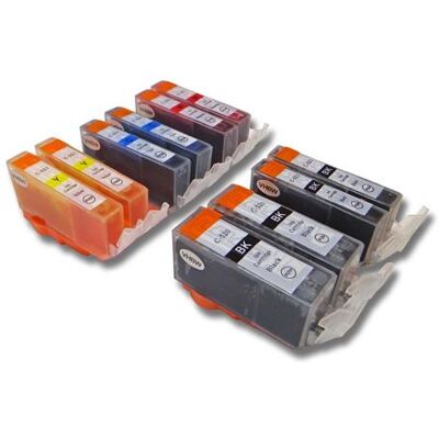 Cartouches d'encre vhbw compatibles - Pack de 10 - MX870 Series - Publicité Cartouches d'encre vhbw compatibles - Pack de 10 - MX870 Series - Publicité