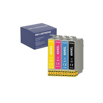 Cartouche d'encre remplacement pour Epson 604XL compatible Epson WorkForce WF-2910 WF2930 WF-2935 WF-2950 Expression Home XP-2200 XP-2205 XP-3200 XP-3205 XP-4200 XP-4205 - Pack 1 Noir 1 Cyan 1 Magenta 1 Yellow Phonillico® - Publicité Cartouche d'encre remplacement pour Epson 604XL compatible Epson WorkForce WF-2910 WF2930 WF-2935 WF-2950 Expression Home XP-2200 XP-2205 XP-3200 XP-3205 XP-4200 XP-4205 - Pack 1 Noir 1 Cyan 1 Magenta 1 Yellow Phonillico® - Publicité