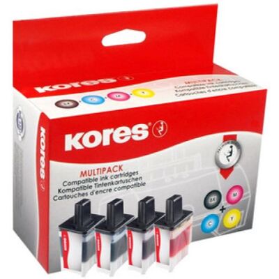 Kores X254KIT XL Pack de cartouches d'encre - Remplacement Brother LC-3213 - Publicité Kores X254KIT XL Pack de cartouches d'encre - Remplacement Brother LC-3213 - Publicité