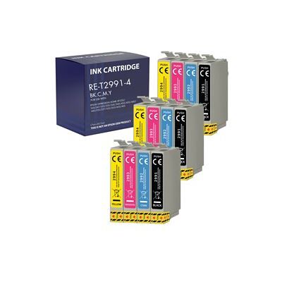 Cartouche d'encre remplacement pour Epson 29XL compatible Expression Home XP-235 XP-240 XP-245 XP-250 XP-255 XP-330 XP-335 XP-340 XP-345 XP-350 XP-355 XP-430 XP-432 XP-435 XP-440 XP-442 XP-445 XP-450 XP-452 XP-455 3Noir 3Cyan 3Magenta 3Yellow Phonillico® - Publicité Cartouche d'encre remplacement pour Epson 29XL compatible Expression Home XP-235 XP-240 XP-245 XP-250 XP-255 XP-330 XP-335 XP-340 XP-345 XP-350 XP-355 XP-430 XP-432 XP-435 XP-440 XP-442 XP-445 XP-450 XP-452 XP-455 3Noir 3Cyan 3Magenta 3Yellow Phonillico® - Publicité