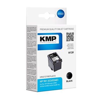 Kmp H139 Cartouche d'encre noire - 4ml pour HP Officejet 4500 - Publicité Kmp H139 Cartouche d'encre noire - 4ml pour HP Officejet 4500 - Publicité