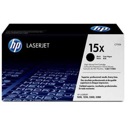 Toner HP LaserJet 15X (C7115X) - Noir - Publicité Toner HP LaserJet 15X (C7115X) - Noir - Publicité