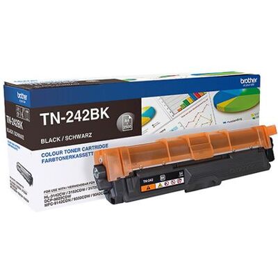 Brother TN242BK - Noir - original - cartouche de toner - pour Brother DCP-9017, DCP-9022, HL-3142, HL-3152, HL-3172, MFC-9142, MFC-9332, MFC-9342 Noir - Publicité Brother TN242BK - Noir - original - cartouche de toner - pour Brother DCP-9017, DCP-9022, HL-3142, HL-3152, HL-3172, MFC-9142, MFC-9332, MFC-9342 Noir - Publicité