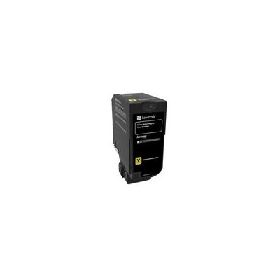 Lexmark 74C20Y0 - Toner - Publicité Lexmark 74C20Y0 - Toner - Publicité